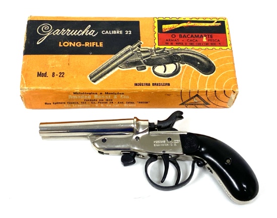 NIB Rossi Garrucha .22 LR SXS Double Barrel Pistol