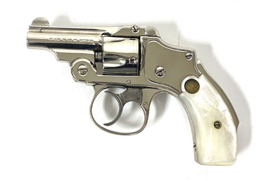 Scarce Smith & Wesson .32 S&W Safety Hammerless “Lemon Squeezer” Bicycle Gun Revolver