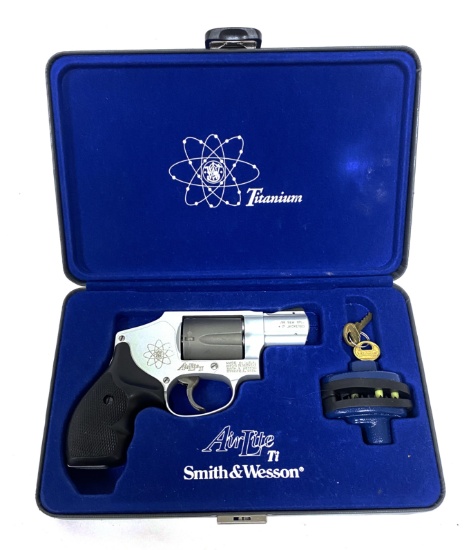 Desirable NIB Cased Smith & Wesson Model 342 AirLite Ti .38 Special SUPER LIGHTWEIGHT Revolver