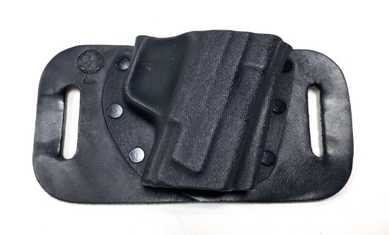 Cross Breed Black OWB Holster - Fits Glock 44/ SA XDM Mod 2 & More