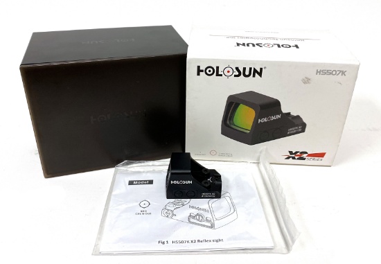 NIB Holosun HS507K X2 Red Circle Dot Optic - MSRP $341.16