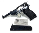 Excellent 1959 Carl Walther German P1 - P38 Semi-Automatic 9MM Pistol