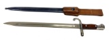 Matching Argentine M1909 Mauser Sabre Bayonet with Scabbard, and Frog By Kirschbaum & Co.