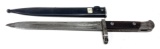 Austrian/Siam GEW 88 Type 33 (1890) Bayonet and Scabbard with Siamese Characters