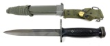 US M7 Bayonet with US M8A1 Scabbard