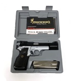 Rare NIB Browning Hi-Power Two-Tone Practical .40 S&W Semi-Auto Pistol in Box