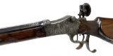 1912 Engraved German Schutzen Martini-Action 8.15x46R Target Rifle by G. Leute w/ Diopter Peep sight