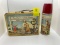 VINTAGE ROY ROGERS AND DALE EVANS LUNCH BOX WITH THERMOS