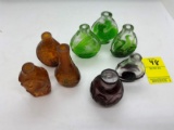 COLLECTION OF 8 VINTAGE POISION/SNUFF BOTTLES