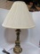 Antique Brass Finish Candle Stick Table Lamp
