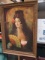 Mid Century Framed Spanish Woman 