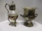 Silverplated Champagne Bucket and Coffee Carafe Warmer