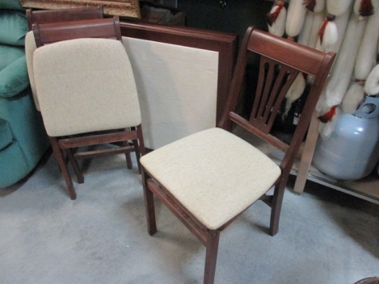 Stackmore Wood Card Table/Chair Set
