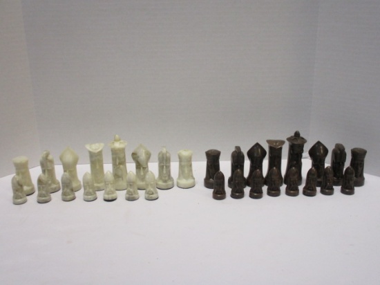 Resin Face Chess Pieces