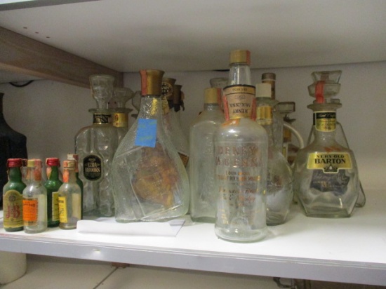 Large Collection of Spirit Decanters