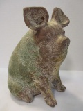 Pottery Pig Coin Bank