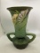 Roseville 124-9 Freesia 2 Handled Vase