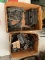 2 Boxes Lionel Train Track and Other Pieces