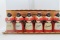 Set of F & F Mold Plastic Spice Set with Rack