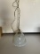 Vintage Translucent White Swirl Hanging Lamp