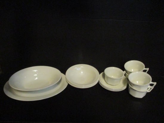 Adams Oval Platter, Cereal Bowls, Cups & Saucers,