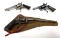 3 Antique Pinfire Revolvers
