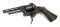 Antique Spanish Serbando Ortega Vitoria Pinfire Revolver - Serial No. 1