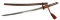 WWII Japanese Army Officer’s Wakizashi Sword with Iron Tsuba