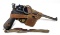 Rare Mauser Model 1930 Commercial Broomhandle 7.63x25mm Pistol
