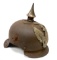 WWI German Prussian M1915 Jäger (infantry) Lobster tail Pickelhaube Helmet