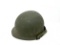Korean War Era M1 Rear Seam Helmet with Micarta 1952 Liner