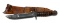 Camillus N.Y. Jet Pilot’s Survival Knife with leather sheathe and sharpening stone
