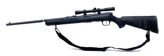Excellent Savage Mark II .22 LR Bolt Action Rifle with Scope and Sling