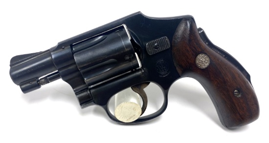 Early 1953 Smith & Wesson Pre Model 40 Flat Latch 38 Centennial Safety Hammerless Revolver