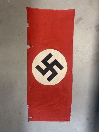 Normandy D-Day marked & dated German Nazi Banner Flag