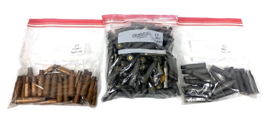 122ct. Steel Case & 27ct. Copper Case 7.62x54r Fired Cases