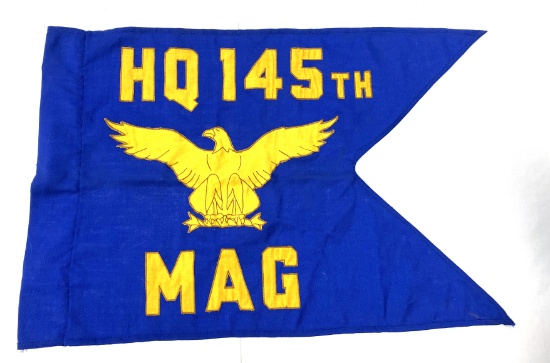 HQ 145th MAG Banner Flag