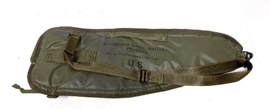 New Unissued USGI Carrying Case, Barrel 7791009 by Trenton Textile Eng & Mfg. Co.