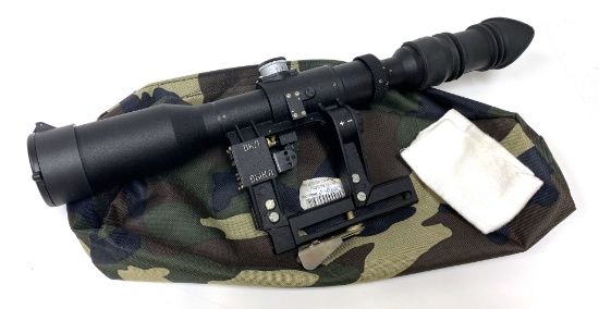 POSP Russian SVD 3-9x42 Scope with 1000m Rangefinder, Side Mount, Bag & Manual