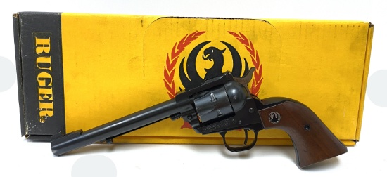 1968 Ruger Convertible Single-Six .22 Magnum 6.5” Single Action Revolver in Box