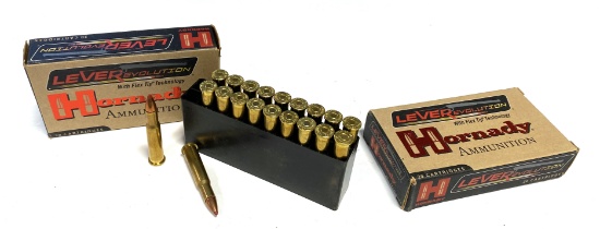NIB 40rds. of .30-30 WIN. 160gr. Hornady FTX Ammunition