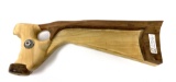 Custom Wooden Thumbhole Pistol Stock