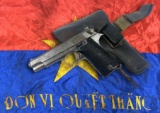 Bringback French MAK M-1935S M1 7.65 LARGO Pistol w/ Holster from Battle of Dak To 1968