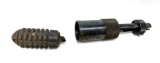Rare WWI DMW German Gew 98 Cup Launcher with Austrian-Hungarian Gewehrgranate “Corn” Grenade