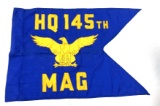 HQ 145th MAG Banner Flag
