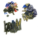 Large lot of Unsearched Military Rank Patches