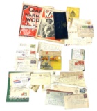 Large lot of Vintage Military Letters, Magazines, Tape reels & More!