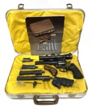 Dan Wesson Model 15 .357 MAGNUM Revolver Kit with Extra Barrels and Grips in Case