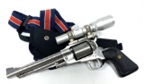Ruger Old Army 7.5” Blackpowder Revolver with Scope and Holster