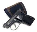 Beretta Model 21A .22 LR Pocket Pistol with Flip-up Barrel and Holster
